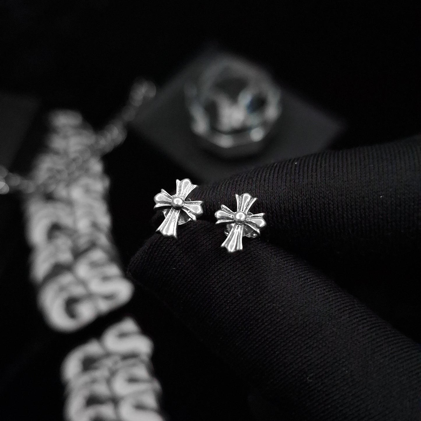 Silver CH Stud
