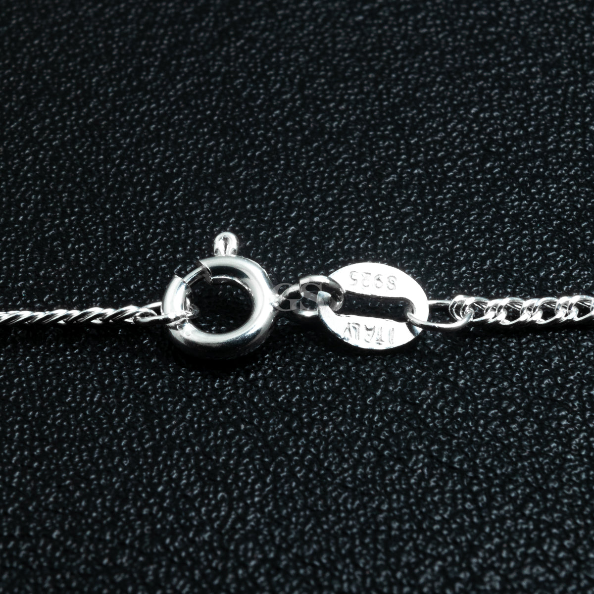 Silver 1mm Cuban Necklace