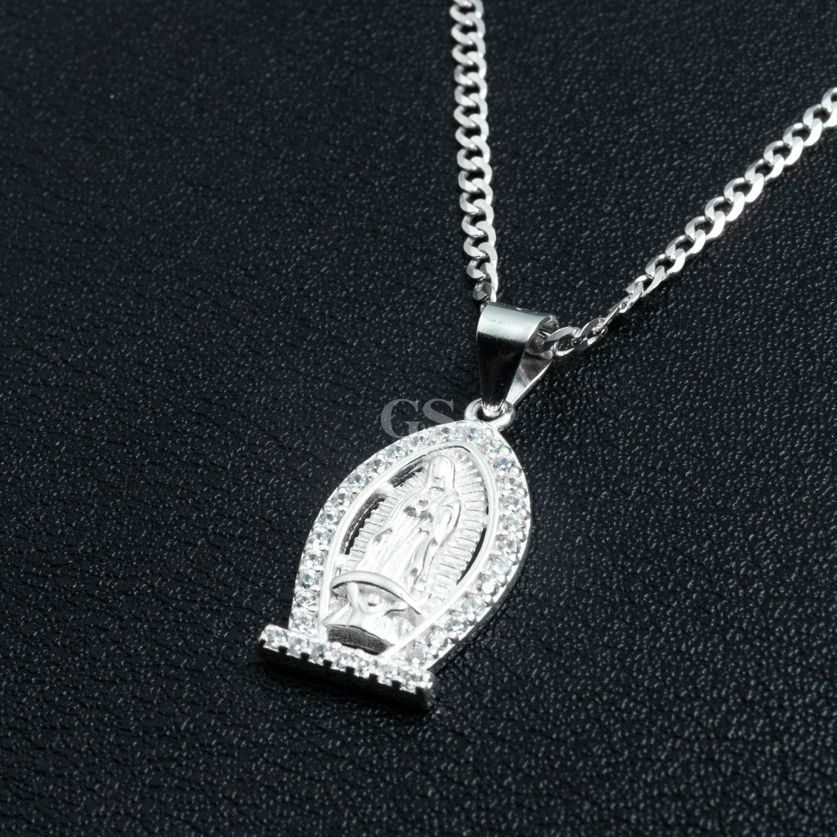 Silver Guadalupe 2 Necklace Set
