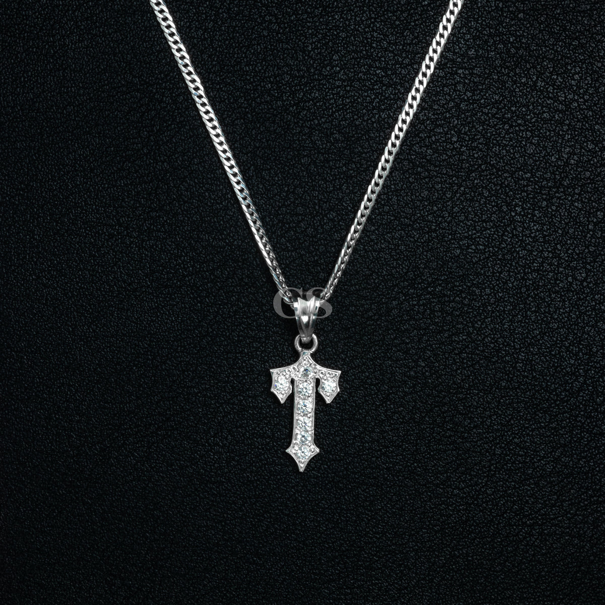 Silver Trapstar Necklace Set