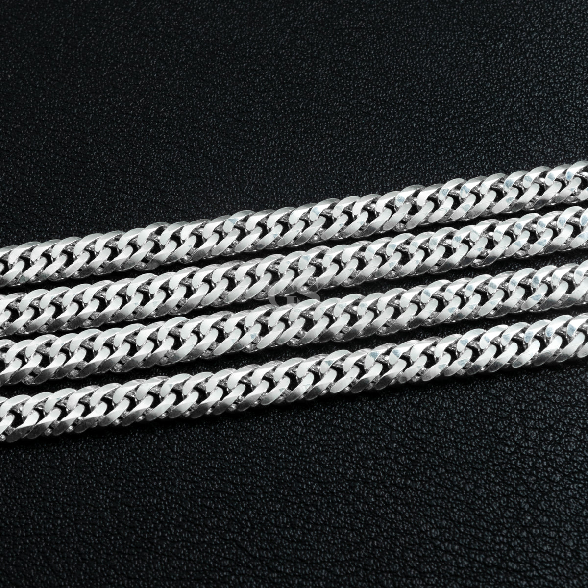 Silver 8mm Cuban Necklace