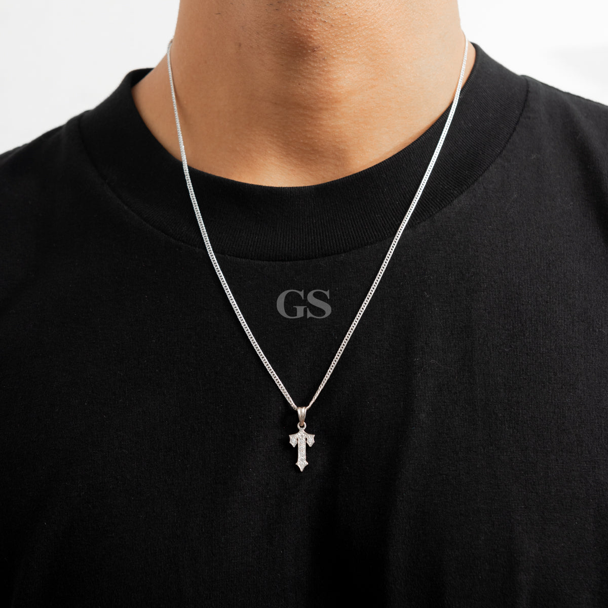 Silver Trapstar Necklace Set