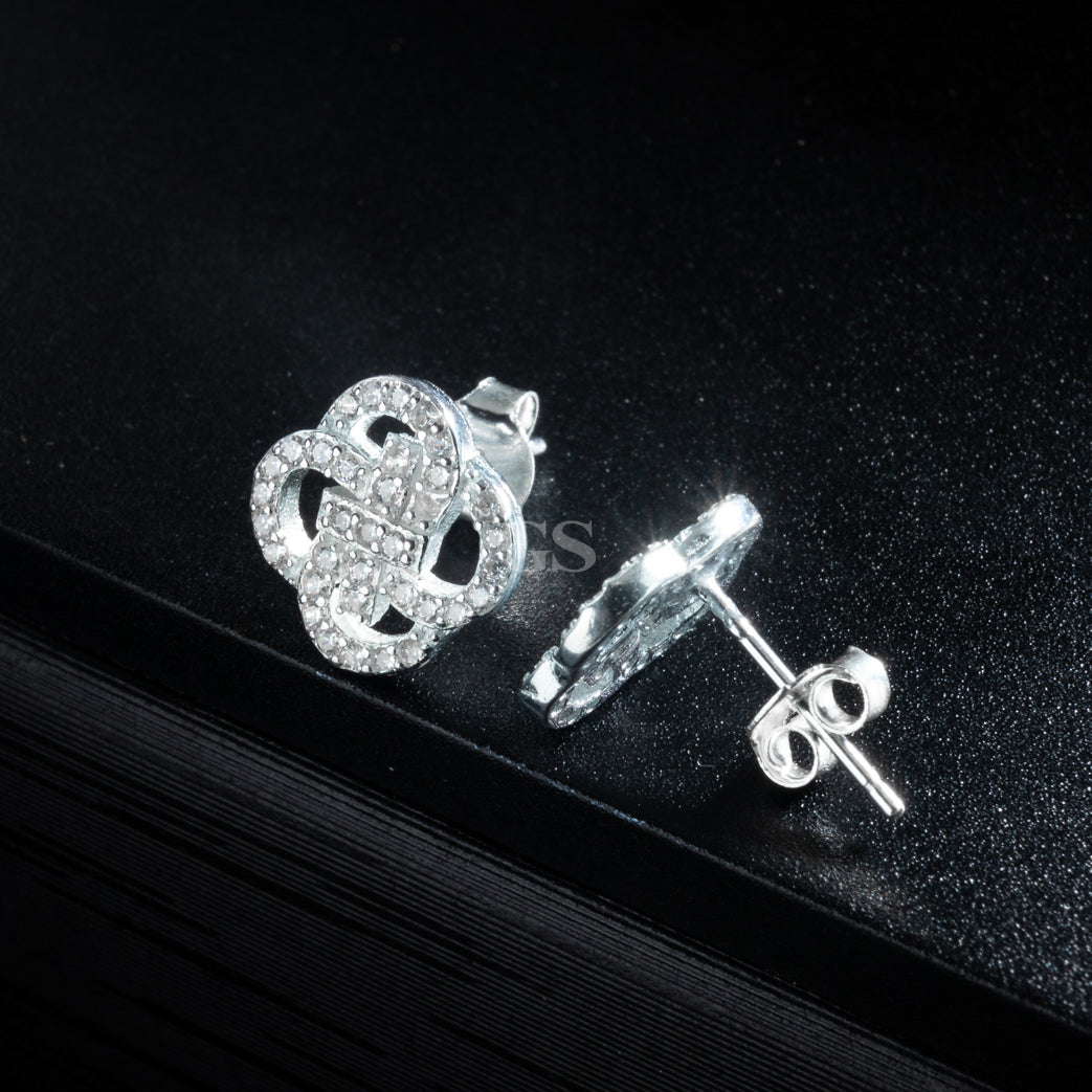 Silver Casa Blanca Stud