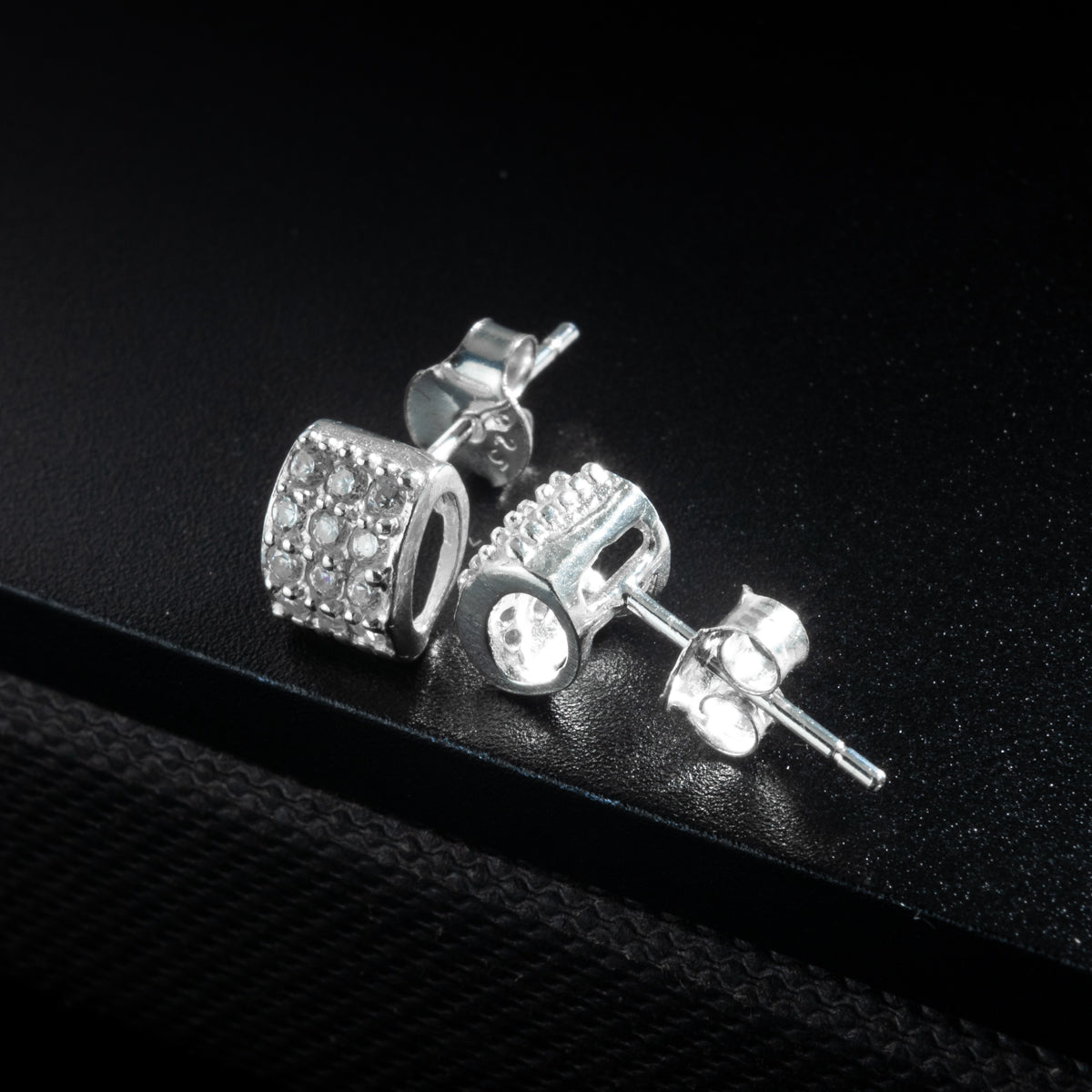 Silver Drill Stud