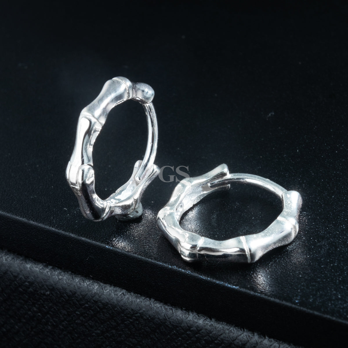 Silver Reaper Hoop
