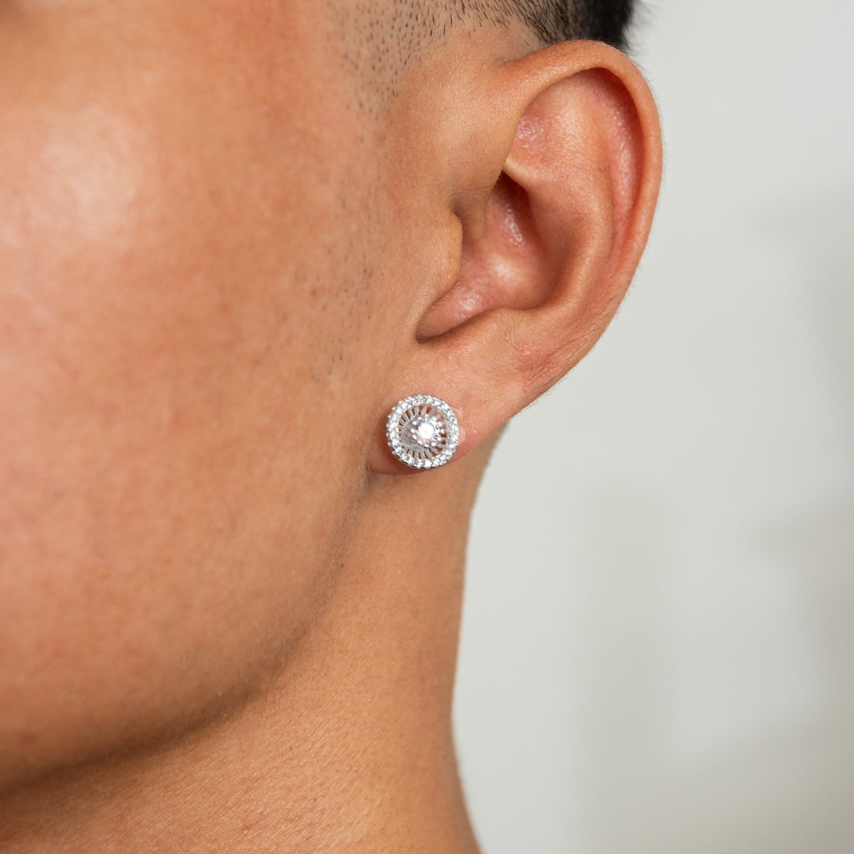 Silver Winter Stud