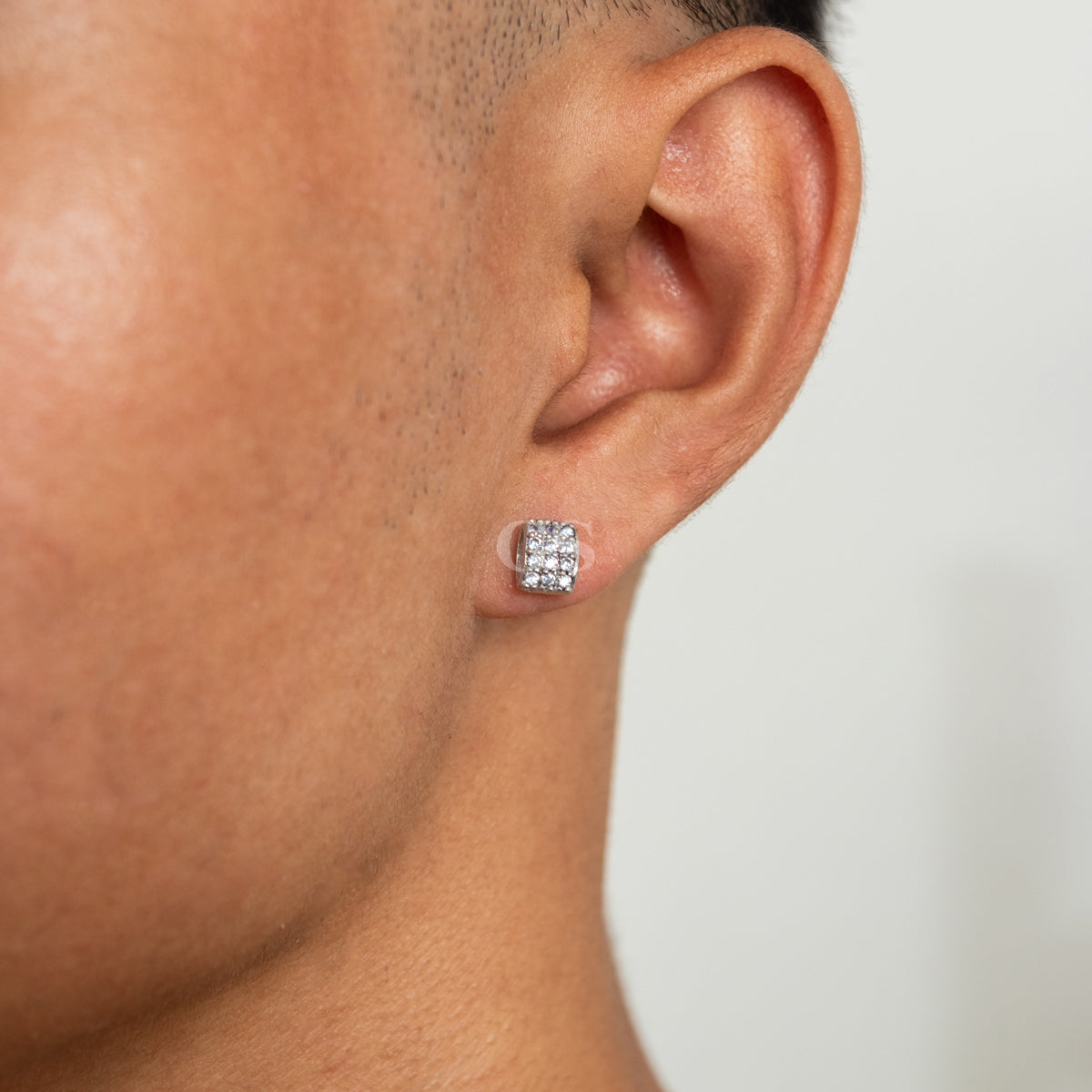 Silver Drill Stud