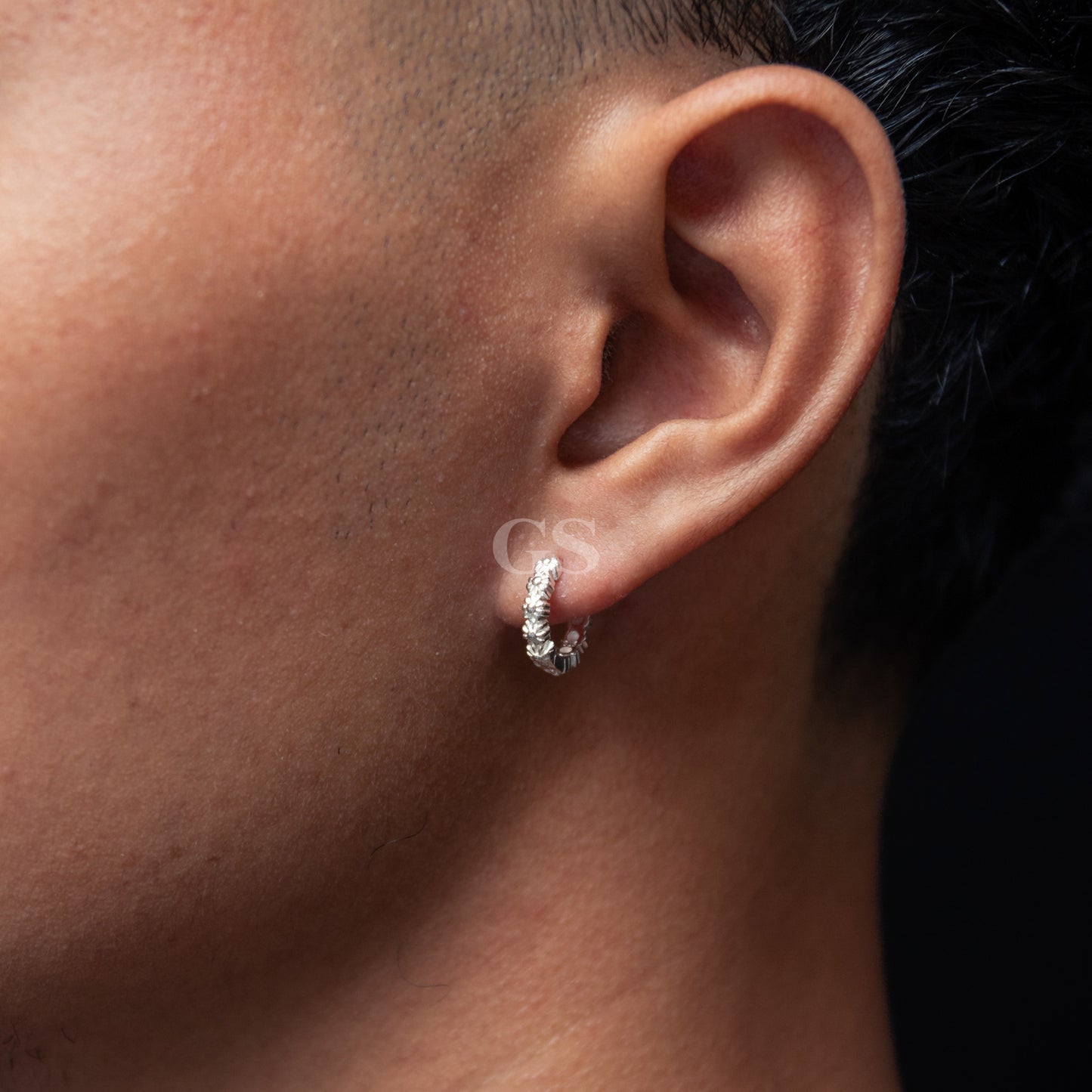 Silver Sola Hoop