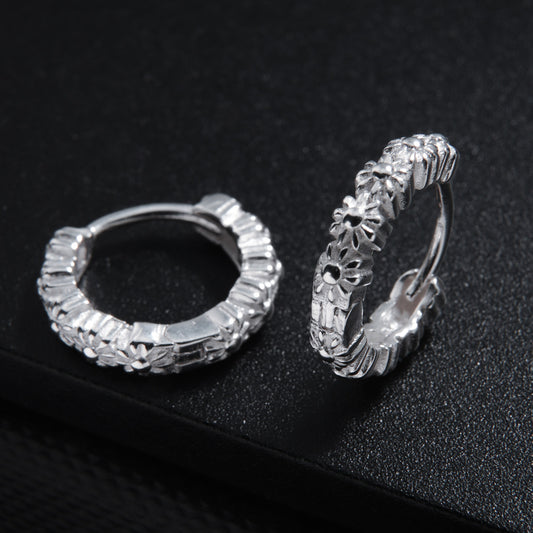 Silver Sola Hoop
