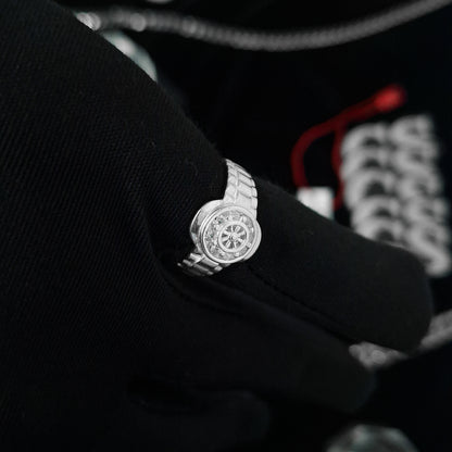 Silver Sailor Presidential Ring