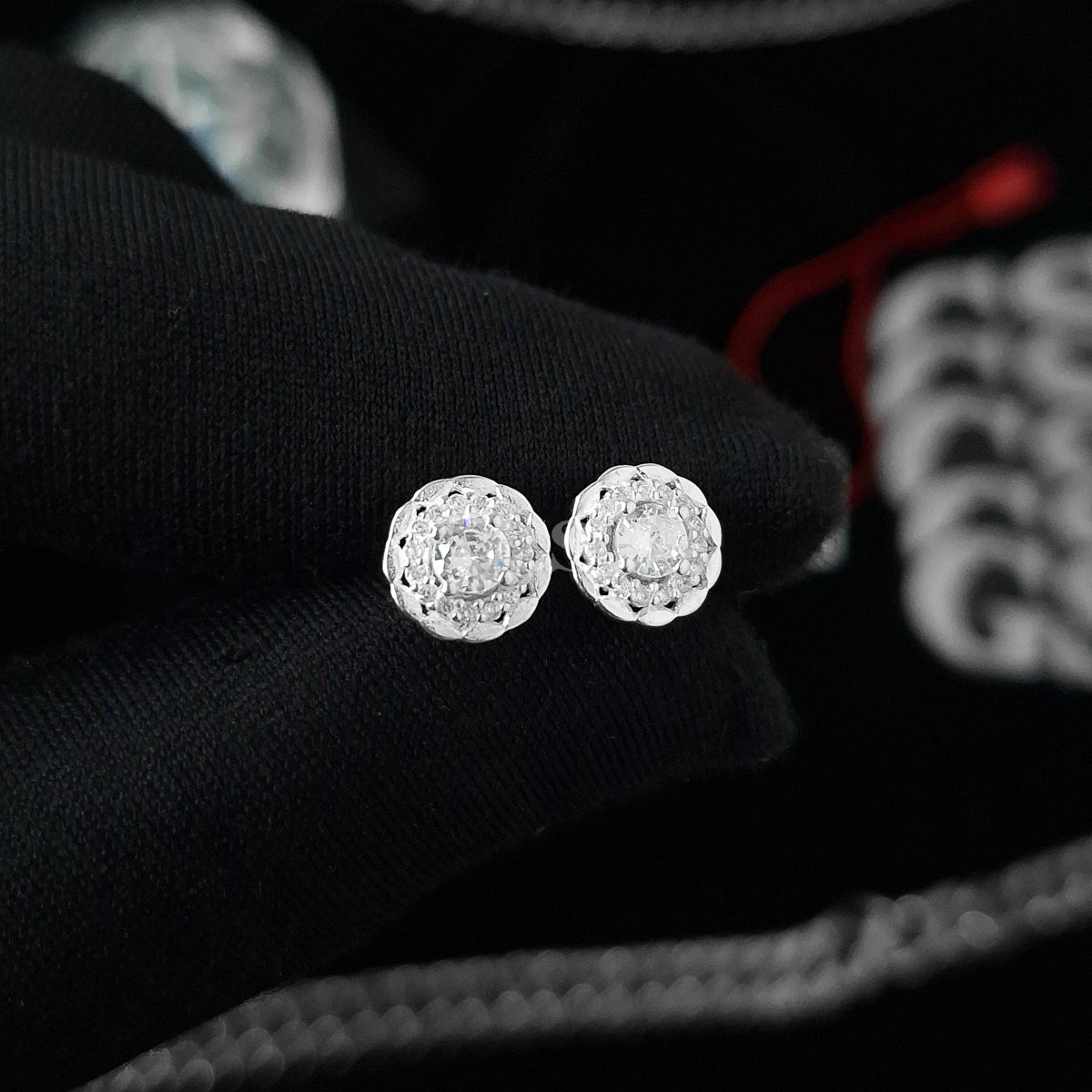 Silver Polar Stud