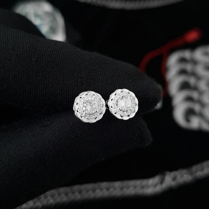 Silver Polar Stud