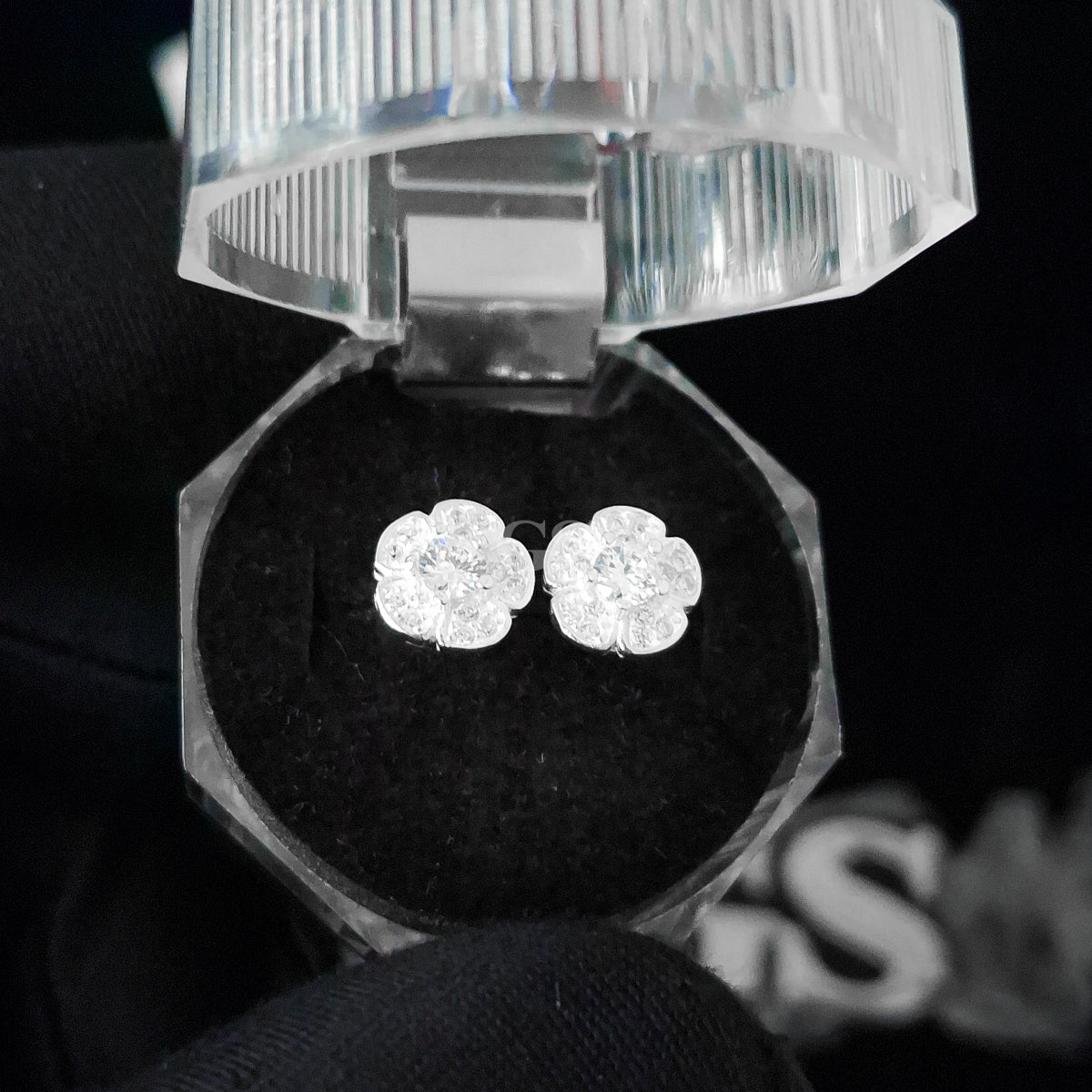 Silver Bloom Stud