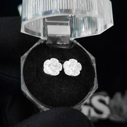 Silver Bloom Stud