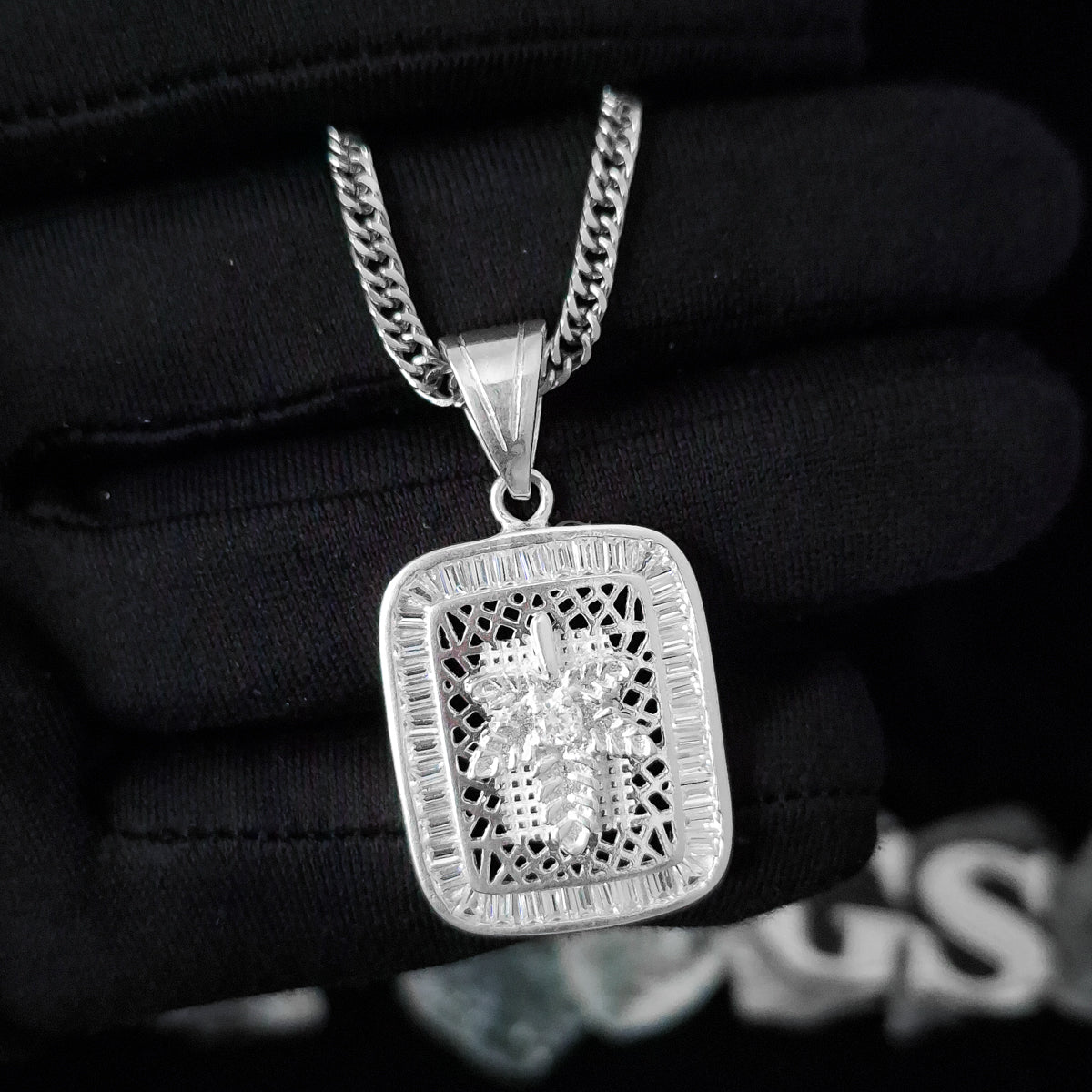Silver Blue Dream Necklace Set