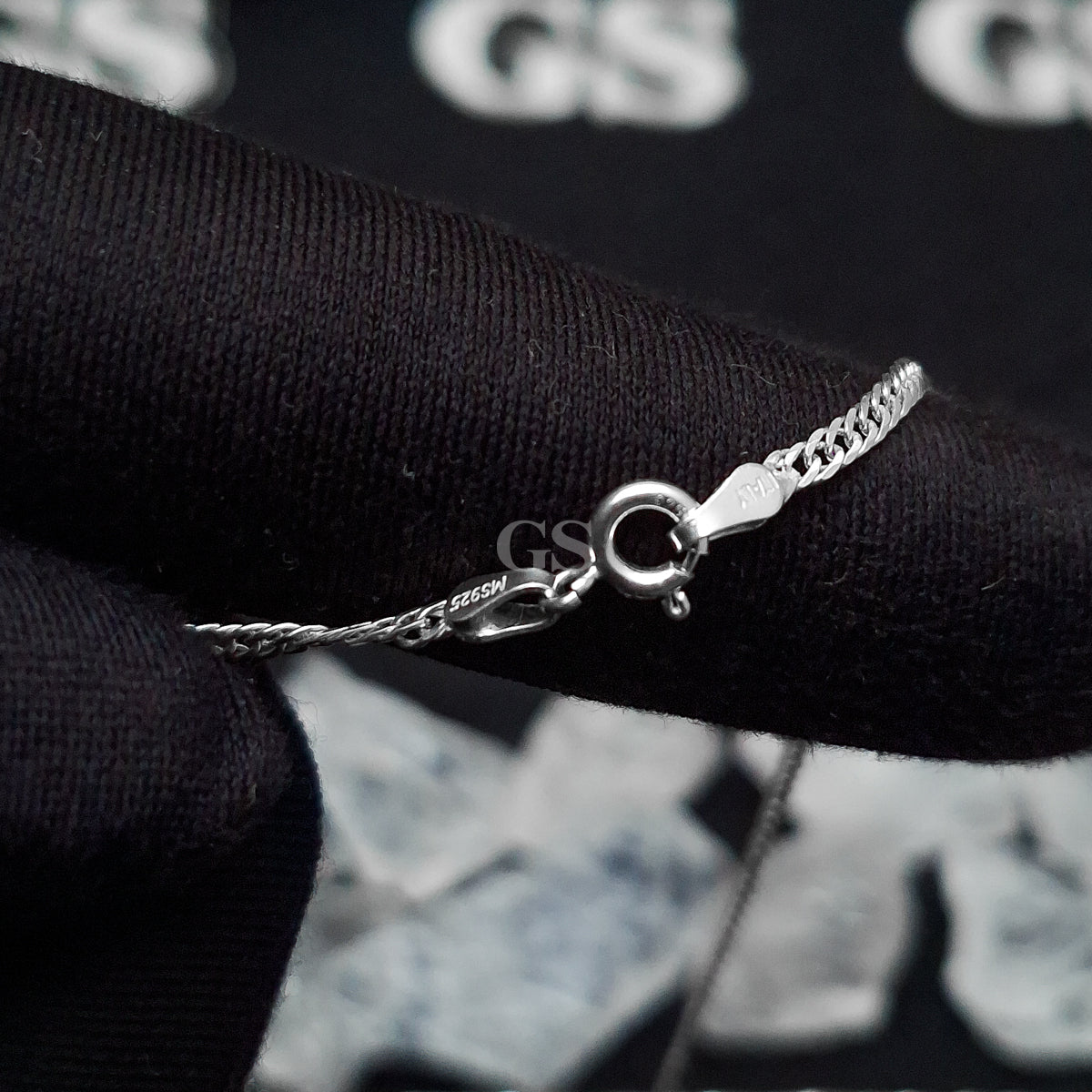 Silver 2mm Cuban Necklace