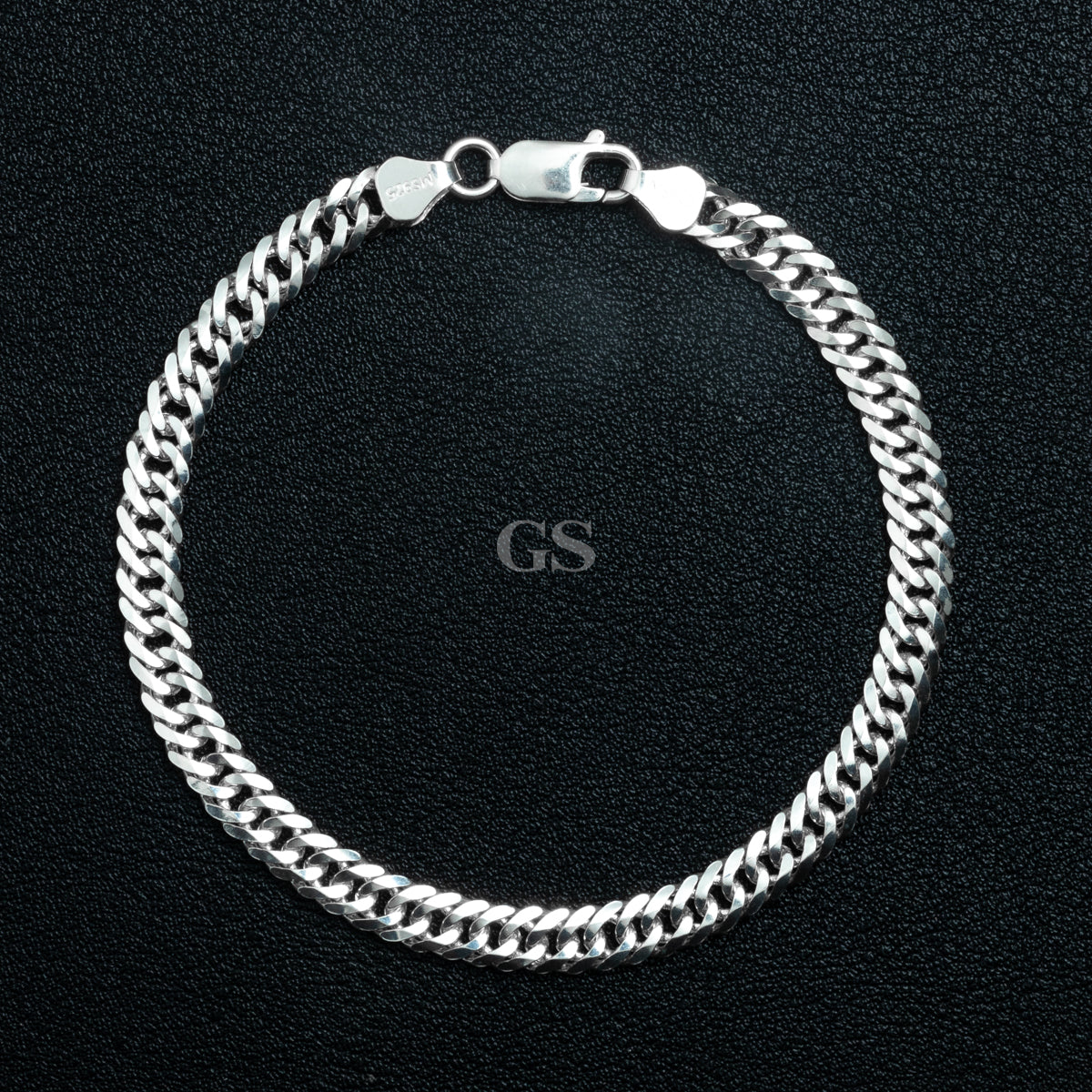 Silver 6mm Cuban Bracelet