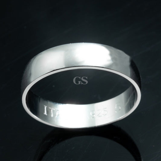 Silver Iced Band Ring