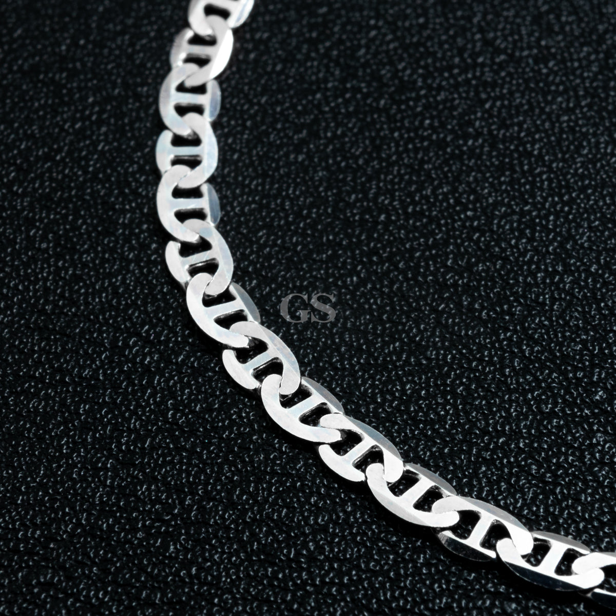 Silver Small Mariner Bracelet