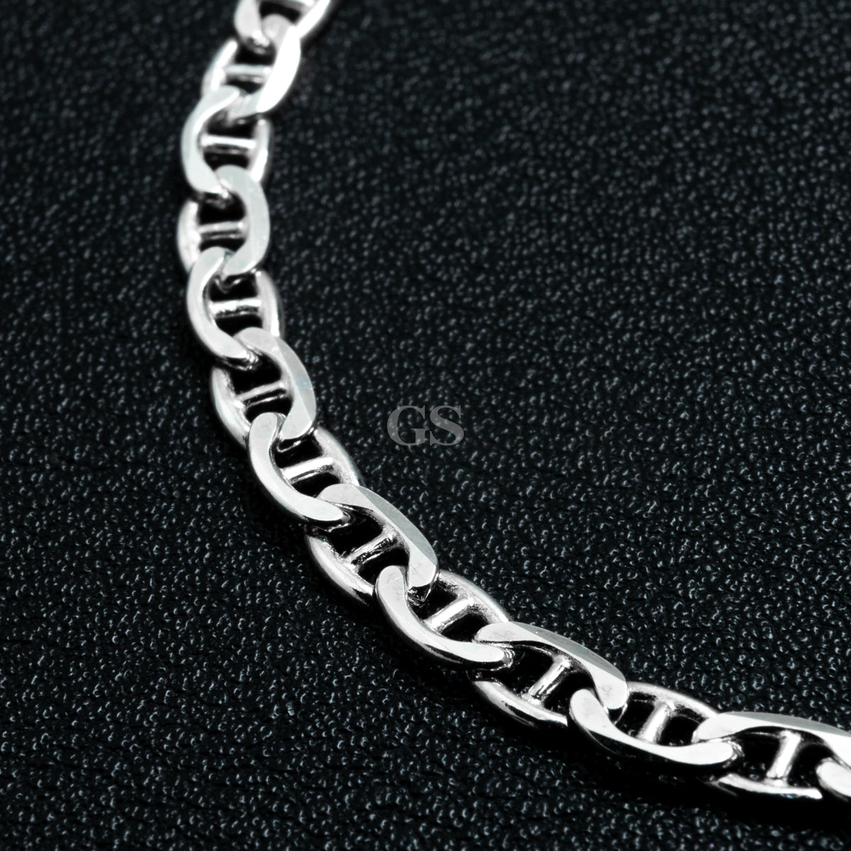 Silver Small Mariner Bracelet