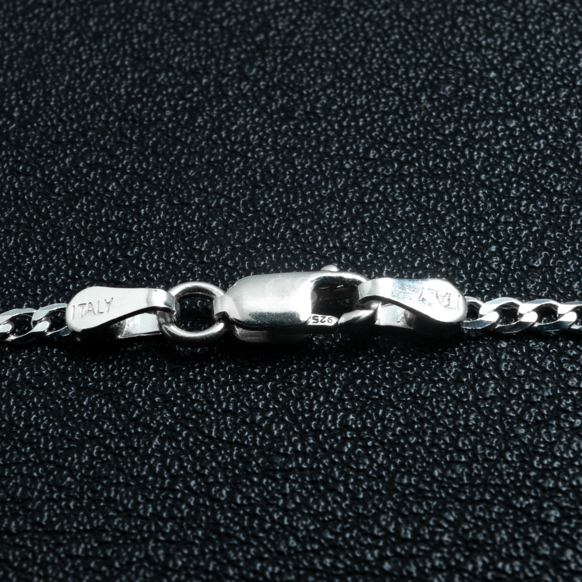 Silver 2mm Curb Necklace