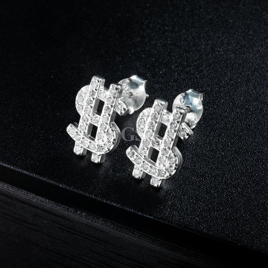 Silver Dolla' Stud