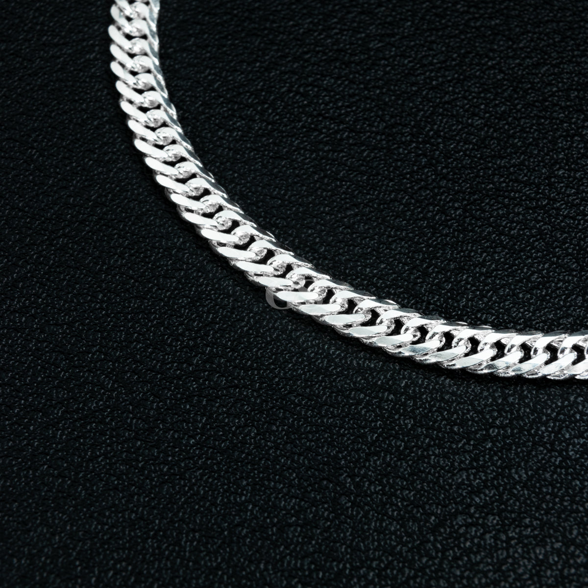 Silver 4mm Cuban Bracelet