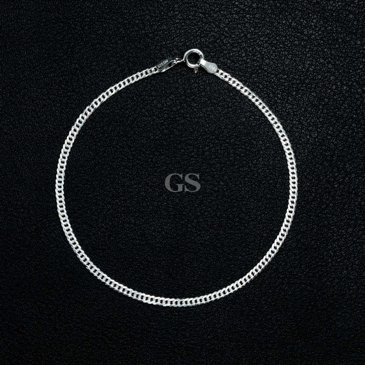 Silver 2mm Cuban Bracelet