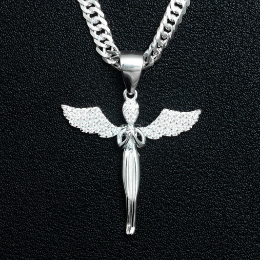 Silver Fairy Necklace Set
