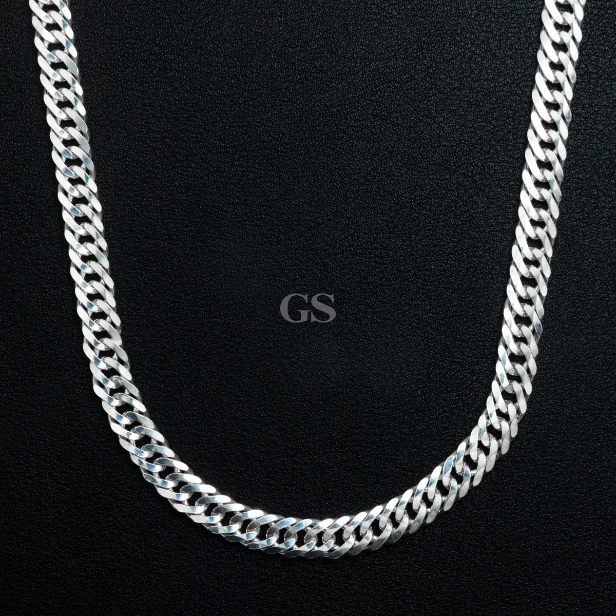 Silver 6mm Cuban Necklace