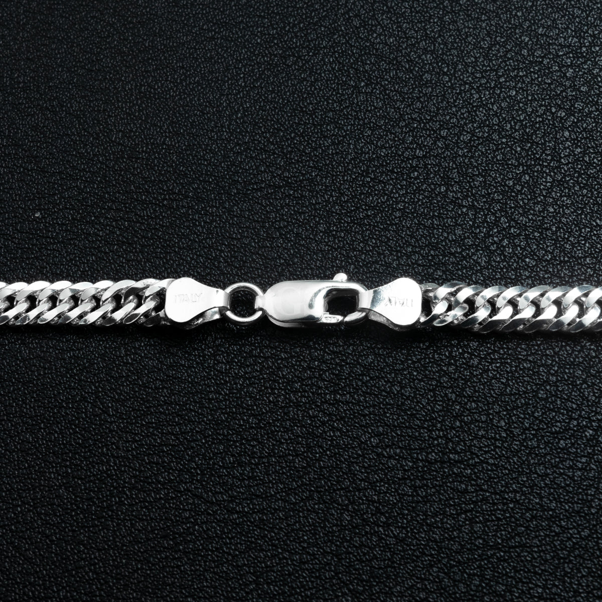 Silver 8mm Cuban Necklace