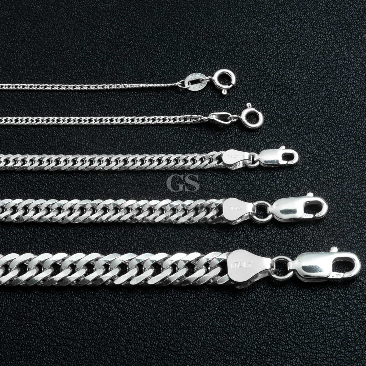 Silver 6mm Cuban Necklace