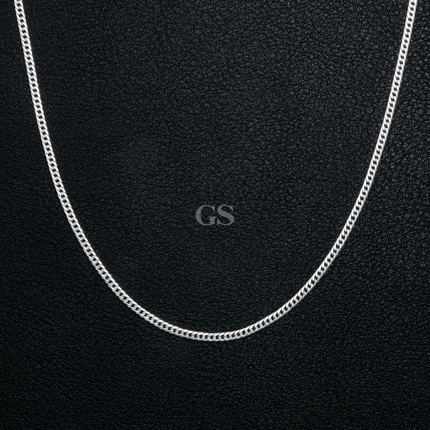 Silver 2mm Cuban Necklace