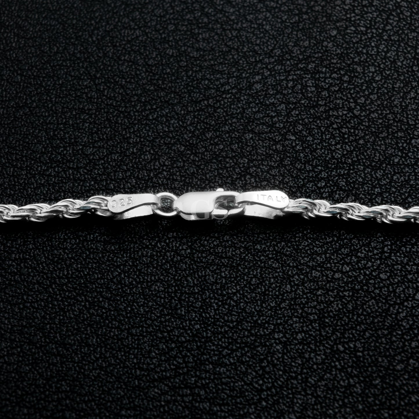 Silver 2mm Rope Necklace