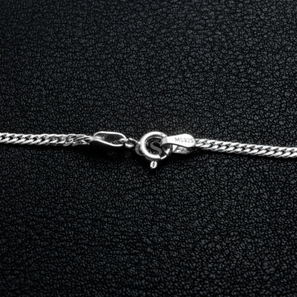 Silver 2mm Cuban Necklace