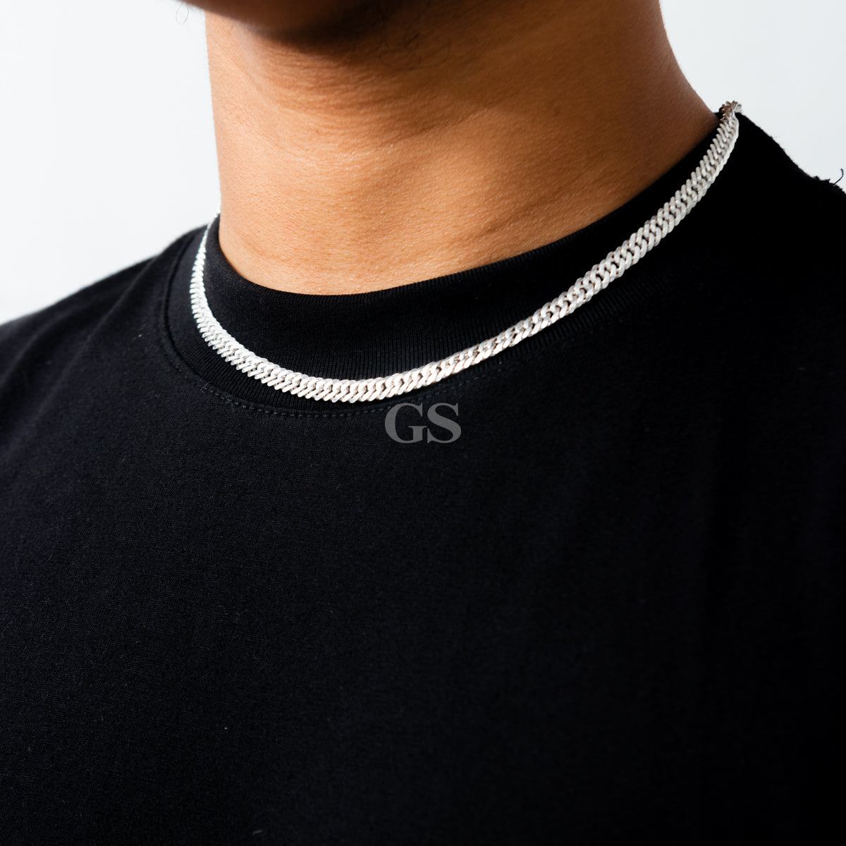 Silver 6mm Cuban Necklace