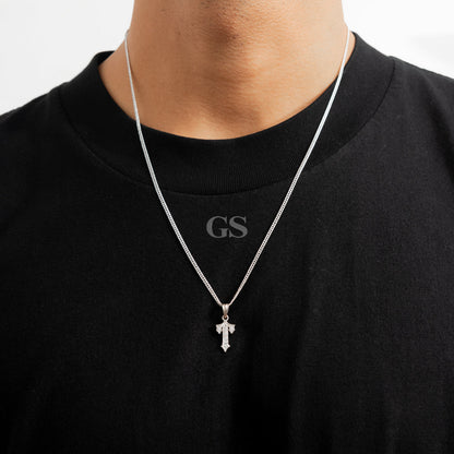 Silver Trapstar Necklace Set