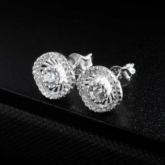 Silver Winter Stud
