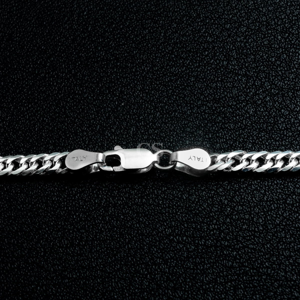 Silver 4mm Cuban Necklace