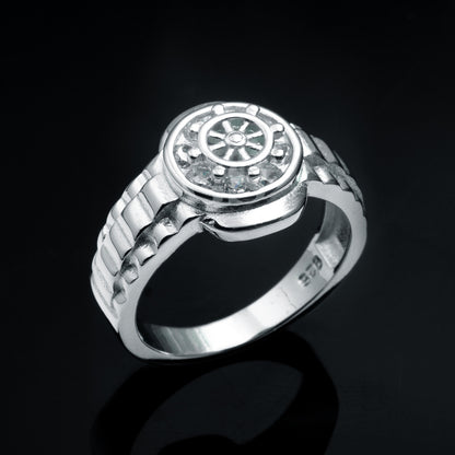 Silver Sailor Presidential Ring
