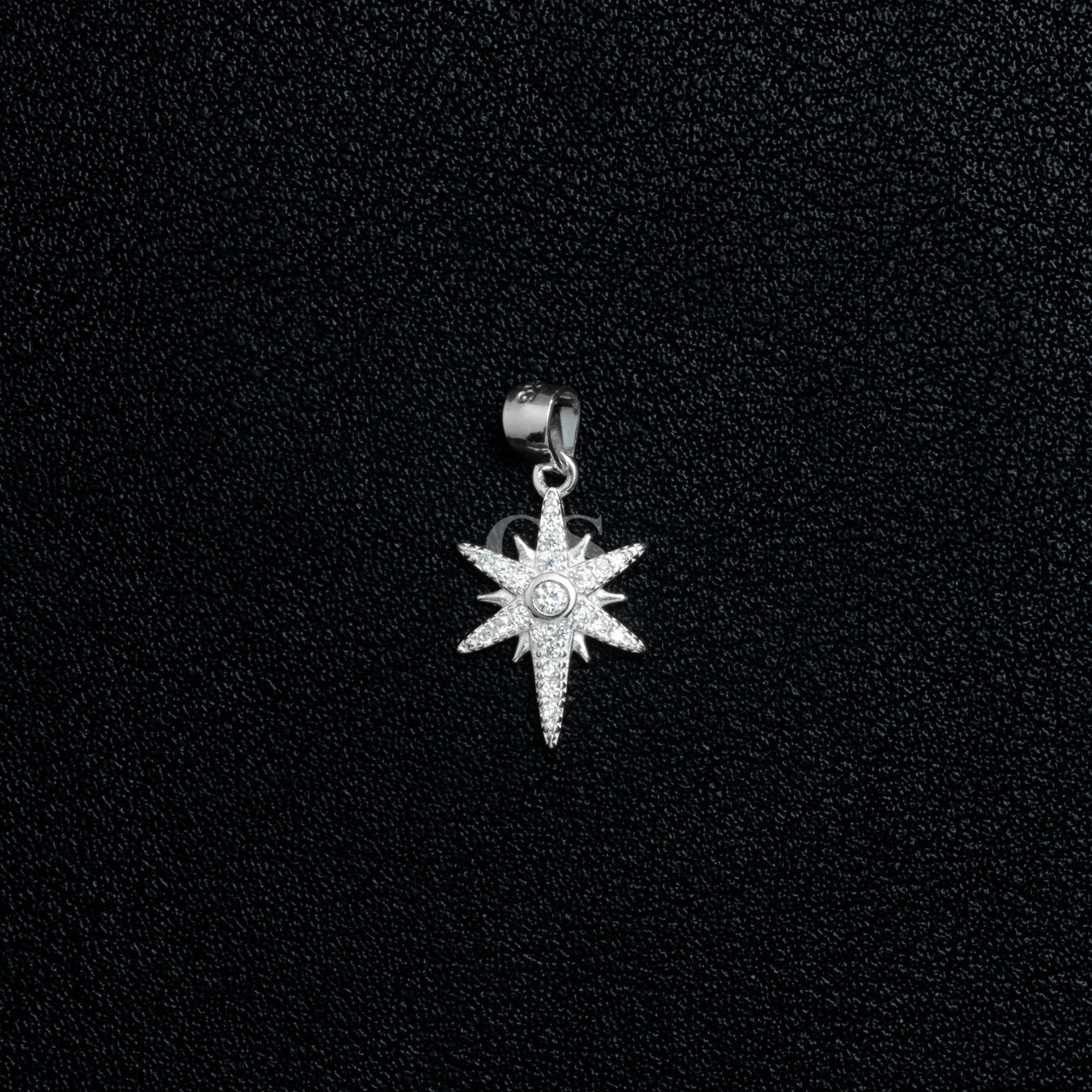 Silver Northstar Necklace Set