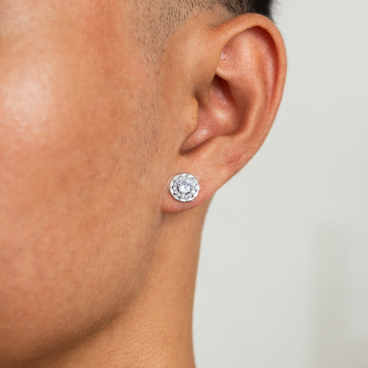 Silver Polar Stud