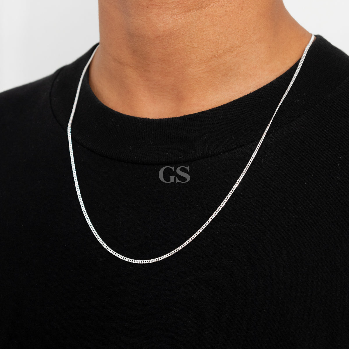 Silver 2mm Cuban Necklace