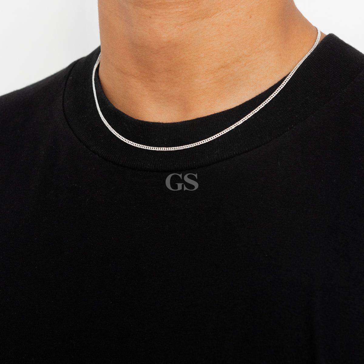 Silver 2mm Cuban Necklace